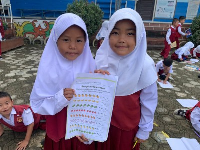 Kegiatan literasi dan numerasi pagi